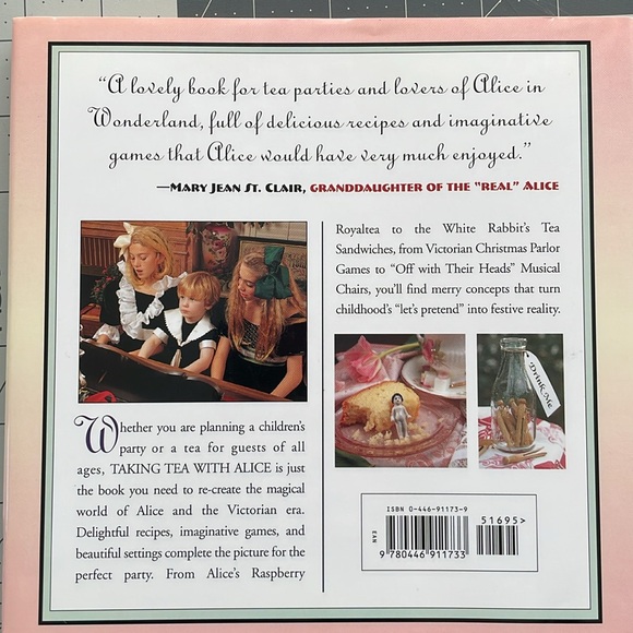 Taking Tea with Alice, Looking-Glass Tea Parties... Victorian Teas, c1997 - Picture 3 of 15